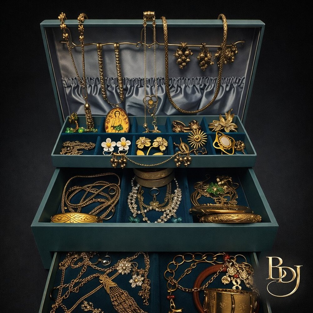 Jewelry Lot | High End Signed & Unsigned Mix | 2 LB | Vintage Reseller Find